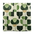 thumbnail image 1 of Yayeee Shower Curtain with Hooks 72"x72" Waterproof Fabric Bathroom Hanging Decor, Green Circle, 1 of 5