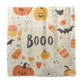 thumbnail image 1 of Yayeee Shower Curtain with Hooks 72"x72" Waterproof Fabric Bathroom Hanging Decor, Halloween Cute Pumpkins, 1 of 5