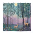 thumbnail image 1 of Yayeee Shower Curtain with Hooks 72"x72" Waterproof Fabric Bathroom Hanging Decor, Purple Forest Scene, 1 of 5