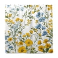 thumbnail image 1 of Yayeee Shower Curtain with Hooks 72"x72" Waterproof Fabric Bathroom Hanging Decor, Yellow Floral, 1 of 5