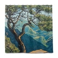 thumbnail image 1 of Yayeee Shower Curtain with Hooks 72"x72" Waterproof Fabric Bathroom Hanging Decor, Yellow Tree, 1 of 5