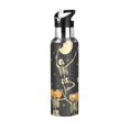 thumbnail image 1 of Yayeee 20oz Insulated Water Bottle Double Wall Stainless Steel with Flip Straw Lid, Halloween Dancing, 1 of 7