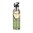 thumbnail image 1 of Yayeee 33oz Insulated Water Bottle Double Wall Stainless Steel with Flip Straw Lid, Red Martini, 1 of 7