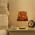 thumbnail image 1 of Yayeee Mini Table Lamp 11.8" Dimmable with Fabric Shade 3 Color Temperatures, Fall Pattern, 1 of 7