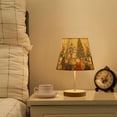 thumbnail image 1 of Yayeee Mini Table Lamp 11.8" Dimmable with Fabric Shade 3 Color Temperatures, Party Of Cats, 1 of 7