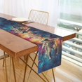 thumbnail image 1 of Yayeee Table Runner 70 inches Long Home Kitchen Dinning Party Decoration, Astronaut in Space Pattern, 1 of 7
