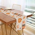 thumbnail image 1 of Yayeee Table Runner 70 inches Long Home Kitchen Dinning Party Decoration, Beige Fall Acorns Pattern, 1 of 7