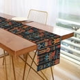 thumbnail image 1 of Yayeee Table Runner 70 inches Long Home Kitchen Dinning Party Decoration, Black Geometric, 1 of 7