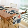 thumbnail image 1 of Yayeee Table Runner 70 inches Long Home Kitchen Dinning Party Decoration, Cats and Hearts, 1 of 7