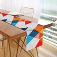 thumbnail image 1 of Yayeee Table Runner 70 inches Long Home Kitchen Dinning Party Decoration, Colorful Triangles, 1 of 7