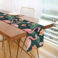 thumbnail image 1 of Yayeee Table Runner 70 inches Long Home Kitchen Dinning Party Decoration, Flamingo Leaves Pattern, 1 of 7