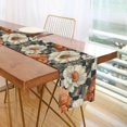 thumbnail image 1 of Yayeee Table Runner 70 inches Long Home Kitchen Dinning Party Decoration, Gray Floral Pattern, 1 of 7