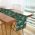 thumbnail image 1 of Yayeee Table Runner 70 inches Long Home Kitchen Dinning Party Decoration, Green Christmas Gingerbread, 1 of 7