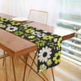 thumbnail image 1 of Yayeee Table Runner 70 inches Long Home Kitchen Dinning Party Decoration, Green Flower Pattern, 1 of 7