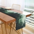 thumbnail image 1 of Yayeee Table Runner 70 inches Long Home Kitchen Dinning Party Decoration, Green Forest, 1 of 7