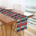 thumbnail image 1 of Yayeee Table Runner 70 inches Long Home Kitchen Dinning Party Decoration, Green Plaid, 1 of 7