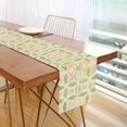 thumbnail image 1 of Yayeee Table Runner 70 inches Long Home Kitchen Dinning Party Decoration, Light Green Geometric, 1 of 7