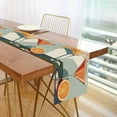 thumbnail image 1 of Yayeee Table Runner 70 inches Long Home Kitchen Dinning Party Decoration, Mid Century Orange Juice, 1 of 7