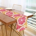 thumbnail image 1 of Yayeee Table Runner 70 inches Long Home Kitchen Dinning Party Decoration, Pink Grapefruit Slices, 1 of 7