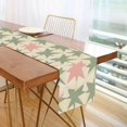 thumbnail image 1 of Yayeee Table Runner 70 inches Long Home Kitchen Dinning Party Decoration, Pink and Green Geometric, 1 of 7