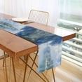 thumbnail image 1 of Yayeee Table Runner 70 inches Long Home Kitchen Dinning Party Decoration, Plants and River, 1 of 7
