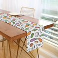 thumbnail image 1 of Yayeee Table Runner 70 inches Long Home Kitchen Dinning Party Decoration, Purple Vegetables Pattern, 1 of 7