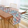 thumbnail image 1 of Yayeee Table Runner 70 inches Long Home Kitchen Dinning Party Decoration, Red Art Pattern, 1 of 7