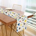 thumbnail image 1 of Yayeee Table Runner 70 inches Long Home Kitchen Dinning Party Decoration, Retro Triangles, 1 of 7