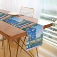 thumbnail image 1 of Yayeee Table Runner 70 inches Long Home Kitchen Dinning Party Decoration, Sea Window, 1 of 7