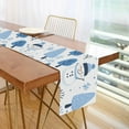thumbnail image 1 of Yayeee Table Runner 70 inches Long Home Kitchen Dinning Party Decoration, Simple Cartoon Snowmen, 1 of 7