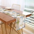 thumbnail image 1 of Yayeee Table Runner 70 inches Long for Home Kitchen Rectangle Dining Table Holiday Party Decoration, Colorful Airplanes Pattern, 1 of 7