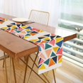 thumbnail image 1 of Yayeee Table Runner 90 inches Long Home Kitchen Dinning Party Decoration, Abstract Triangles, 1 of 7