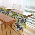 thumbnail image 1 of Yayeee Table Runner 90 inches Long Home Kitchen Dinning Party Decoration, Beige Flower Pattern, 1 of 7