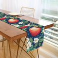 thumbnail image 1 of Yayeee Table Runner 90 inches Long Home Kitchen Dinning Party Decoration, Blue Apple Pattern, 1 of 7