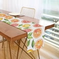 thumbnail image 1 of Yayeee Table Runner 90 inches Long Home Kitchen Dinning Party Decoration, Candy Orange, 1 of 7