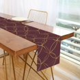 thumbnail image 1 of Yayeee Table Runner 90 inches Long Home Kitchen Dinning Party Decoration, Circular Gold Pattern, 1 of 7