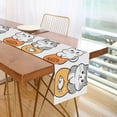 thumbnail image 1 of Yayeee Table Runner 90 inches Long Home Kitchen Dinning Party Decoration, Gray Cute Cat, 1 of 7