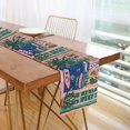 thumbnail image 1 of Yayeee Table Runner 90 inches Long Home Kitchen Dinning Party Decoration, Green Window, 1 of 7