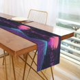 thumbnail image 1 of Yayeee Table Runner 90 inches Long Home Kitchen Dinning Party Decoration, Night Neon Road, 1 of 7