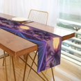 thumbnail image 1 of Yayeee Table Runner 90 inches Long Home Kitchen Dinning Party Decoration, Night Purple Road, 1 of 7