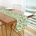 thumbnail image 1 of Yayeee Table Runner 90 inches Long Home Kitchen Dinning Party Decoration, Olive Leaf, 1 of 7