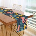 thumbnail image 1 of Yayeee Table Runner 90 inches Long Home Kitchen Dinning Party Decoration, Pink Floral Flamingo, 1 of 7