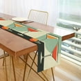 thumbnail image 1 of Yayeee Table Runner 90 inches Long Home Kitchen Dinning Party Decoration, Red Glasses, 1 of 7