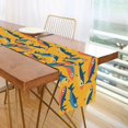 thumbnail image 1 of Yayeee Table Runner 90 inches Long Home Kitchen Dinning Party Decoration, Yellow Sardines Pattern, 1 of 7