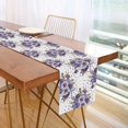 thumbnail image 1 of Yayeee Table Runner 90 inches Long for Home Kitchen Rectangle Dining Table Holiday Party Decoration, Purple Flowers Pattern, 1 of 7