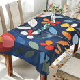 thumbnail image 1 of Yayeee Tablecloths for Rectangular Tables 54 x 54 inch Party Table Cover, Art Flowers, 1 of 6