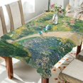 thumbnail image 1 of Yayeee Tablecloths for Rectangular Tables 60 x 60 inch Party Table Cover, Art Garden Scene, 1 of 6