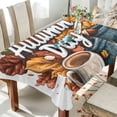 thumbnail image 1 of Yayeee Tablecloths for Rectangular Tables 54 x 54 inch Party Table Cover, Autumn Day Pattern, 1 of 6