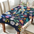thumbnail image 1 of Yayeee Tablecloths for Rectangular Tables 54 x 54 inch Party Table Cover, Bloom Flowers, 1 of 6