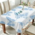 thumbnail image 1 of Yayeee Tablecloths for Rectangular Tables 54 x 54 inch Party Table Cover, Blue Butterfly, 1 of 6